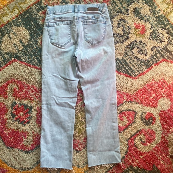 4/$10 Jag Jeans Cropped Light wash size 2 / 26 midrise straight leg - Picture 3 of 8